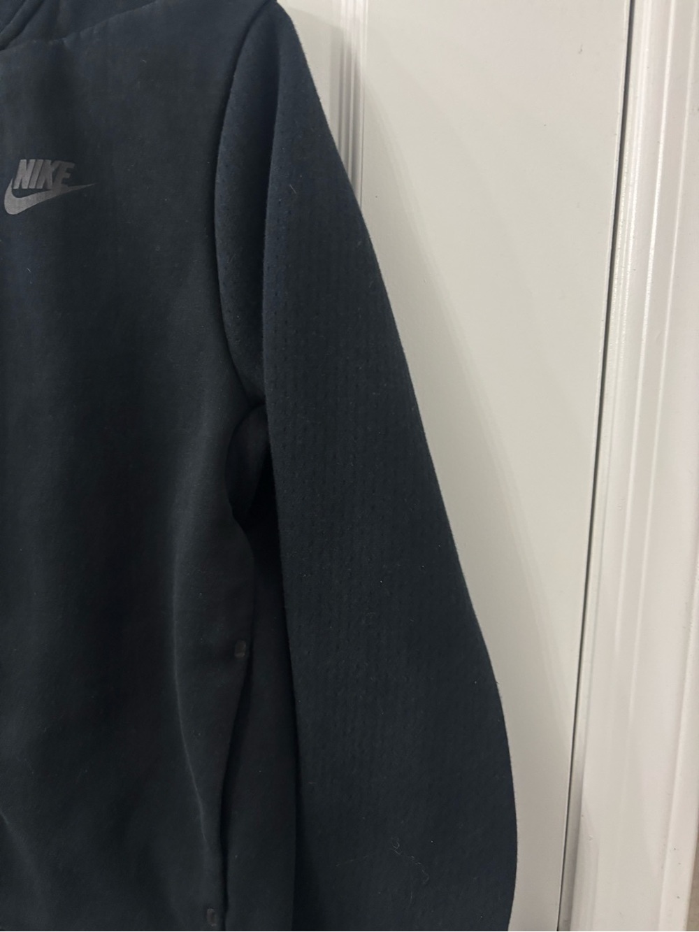 Nike Black Tech Fleece Bomber Jacket - Women - Picture 7 of 11